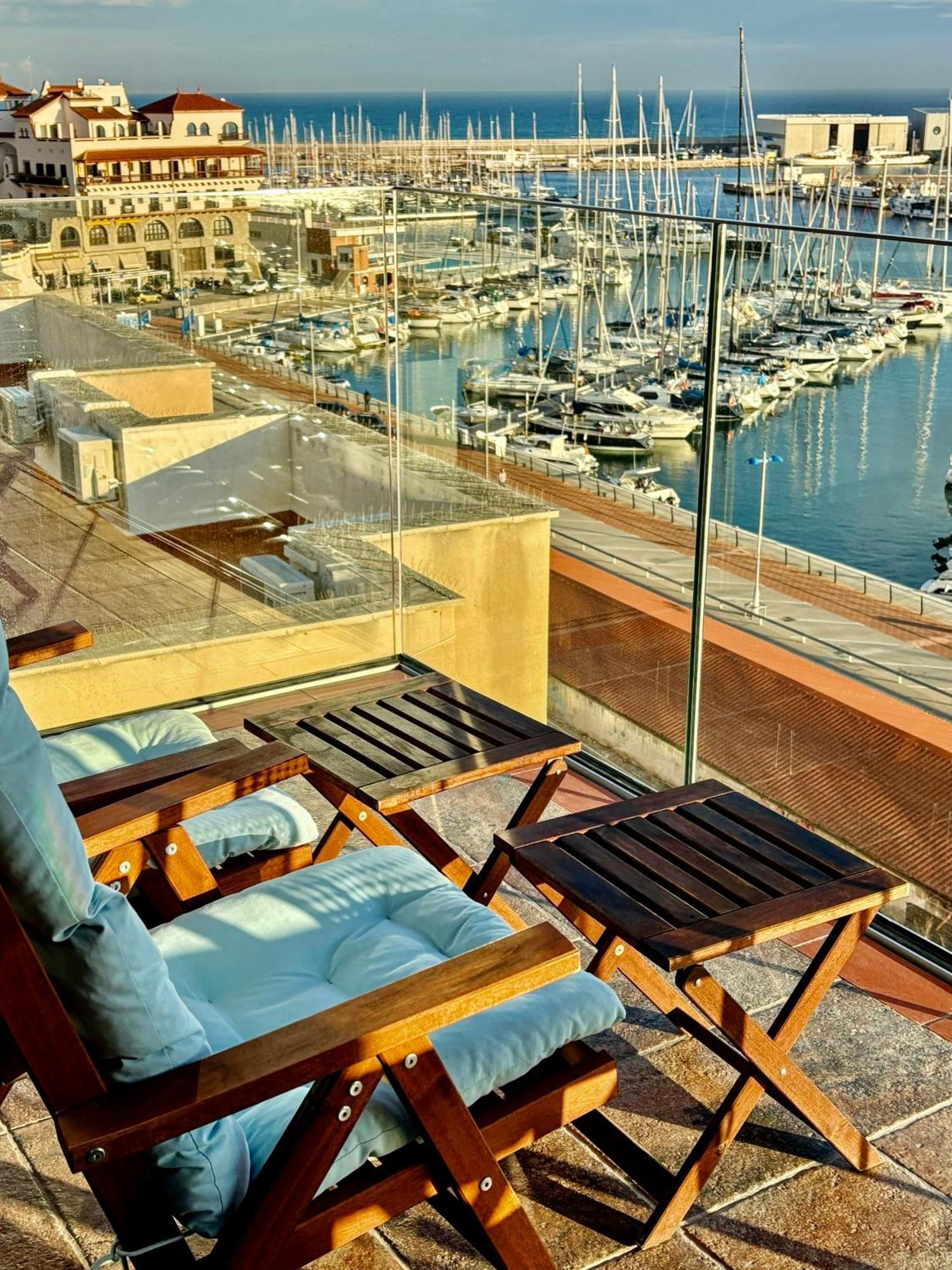 Apartamento Playa Arenys de Mar Bagian luar foto
